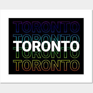 Toronto - Kinetic Style Posters and Art